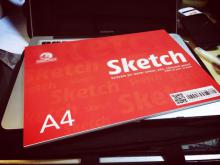 SKETCH A3 / A4 / A5  25 sheets / 150 GSM